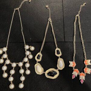 3 GREAT FASHION NECKLACES
